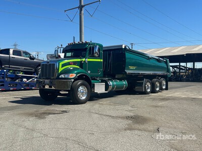 2021 Peterbilt 348 Tri/A Dump Truck
