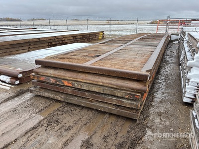 Quantity of (5) 40 ft x 8 ft Tapis
