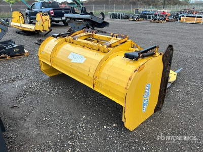 HLA SP3500 8 ft Snow Pusher - Fits Skid Steer Loader
