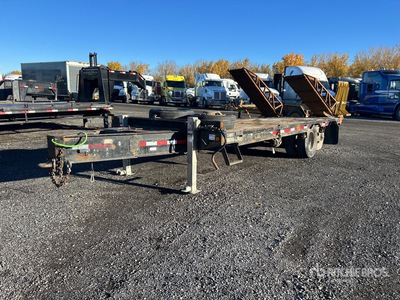 2010 Anderson TA823 18 ft T/A Equipment Trailer (Inoperable)