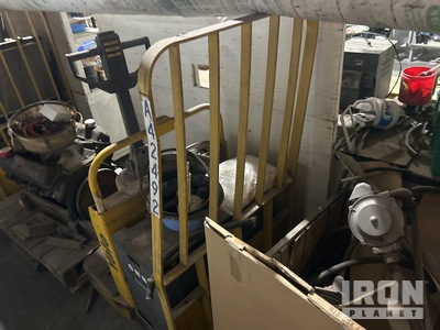 Quantity of (2) Yale 6000 lb Electric Pallet Jack (Inoperable)