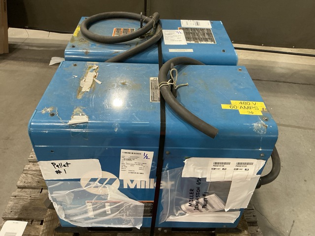 (2) Miller Dimension 650 Multi-Process Welders