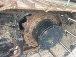 Undercarriage with Left Sprocket