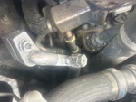 Engine with A/C Compressor
