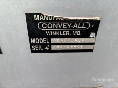 1981 Convey-All 97UBGN1014 10 in x 15 ft Transfer ناقل الحبوب