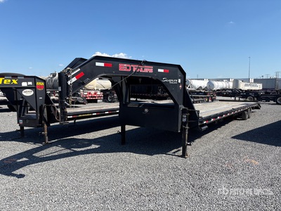 2026 ED Trailers 40 ft T/A Gooseneck Remorque pour équipement