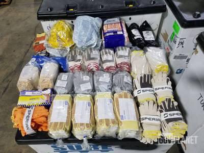 (306) Pairs of Industrial Gloves & Assorted Items