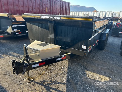 2027 Southland SL714-14K 14 ft T/A Rimorchio Leggero Ribaltabile (Unused)