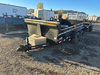 2027 Southland SL612-10K 12 ft T/A Rimorchio Leggero Ribaltabile (Unused)