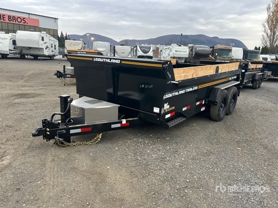 2027 Southland SL714-16K 14 ft T/A Tipping Utility Trailer (Unused)