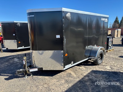 2027 Southland LCHS29-512V-64 12 ft S/A Enclosed Trailer