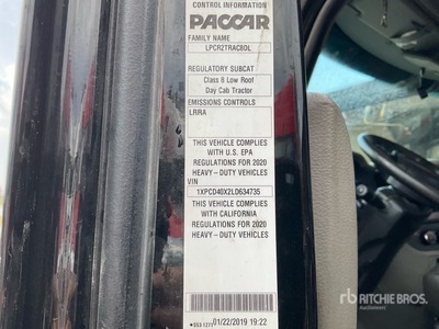 2020 Peterbilt 567 6x4 Cabina per trattore stradale