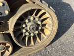 Undercarriage with Rear idler wear
