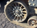 Undercarriage with Front Idler Wear