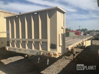 2007 Talbert M872A4 Flatbed Trailer
