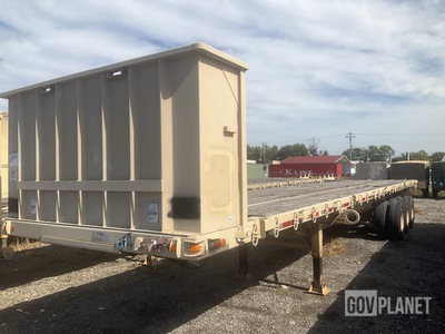 2007 Talbert M872A4 Flatbed Trailer