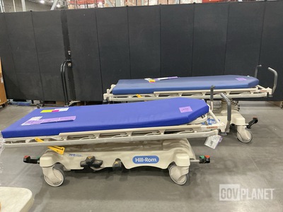 (2) Hill-Rom Hospital Beds