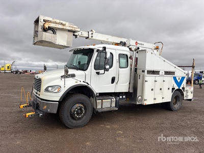 Posi-Plus 800-40 10.7 m on 2014 Freightliner M2 106 4x2 Extended Cab Bucket Truck