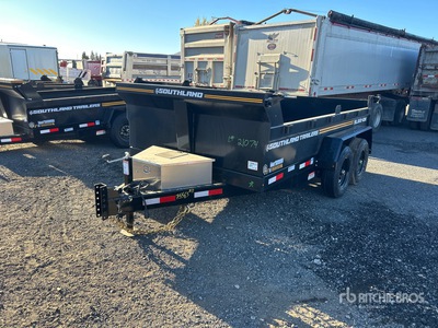 2027 Southland SL612-10K 10 ft T/A Rimorchio Leggero Ribaltabile (Unused)