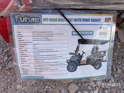 2026 SDLOOL GC22S Electric Off Road Golf Cart (Unused)
