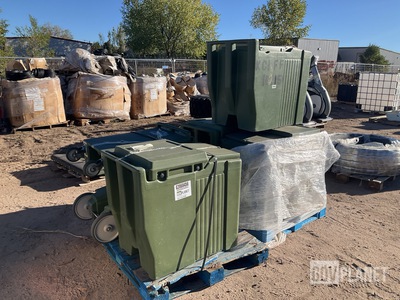(5) Cambro Ice Storage Chests
