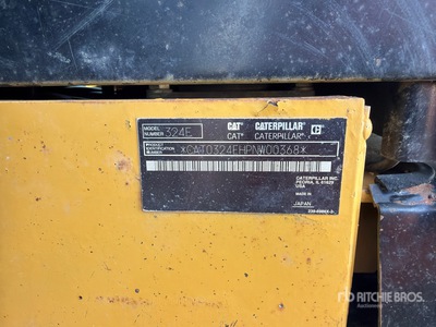 2012 Cat 324 EL Tracked Excavator