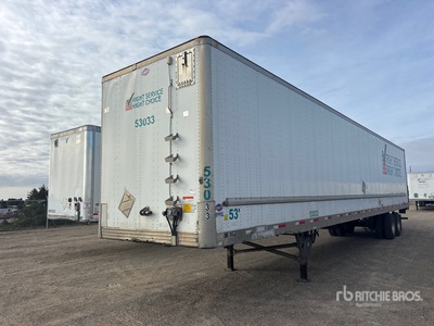 2015 Utility 4000D-X 53 ft x 102 in T/A Remolque de furgoneta