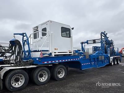 2013 Peerless CH-55-24A 24 Wheel Coil Tubing Reel Trailer