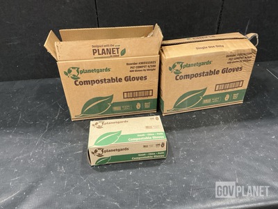 (50) Cases of Planetgards 303111021 Compostable Gloves