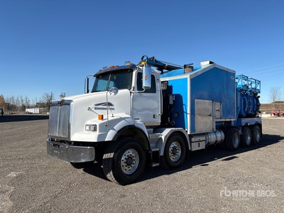 RPM Control Company on 2013 Western Star 4800 10x6 Twin-Steer Ciężarówka z koparką próżniową