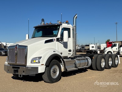 2024 Kenworth T880 8x6 Tri/A Day Cab Truck Tractor (Unused)