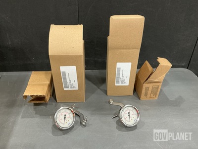 (20) Aerial Machine & Tool 103221 Pressure Gauges