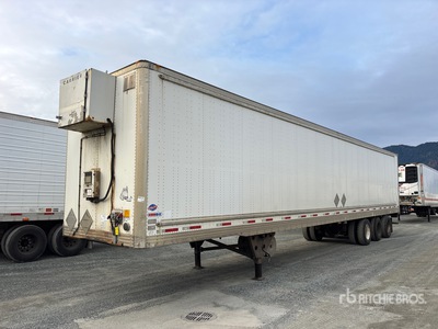2008 Utility 53 ft x 102 in Tri/A Heated Remolque de furgoneta