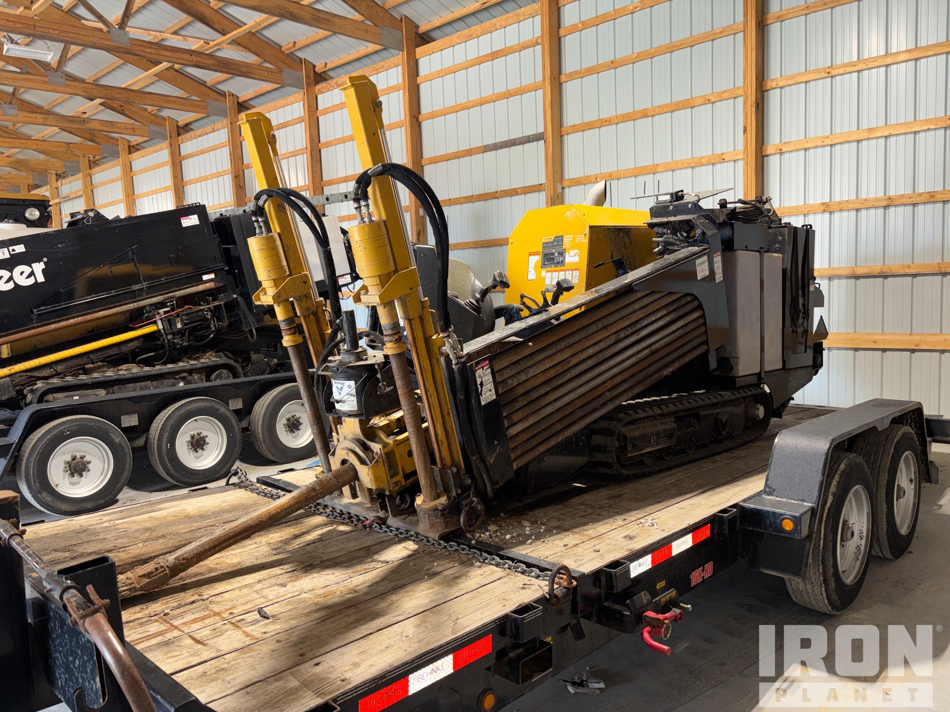 2023 Vermeer D10X15 Directional Drill w/2022 Behnke TBCT2016ET Trailer
