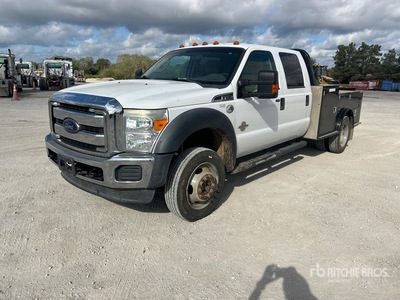 2014 Ford F-450 4x4 Crew Cab Camión Caja Abierta
