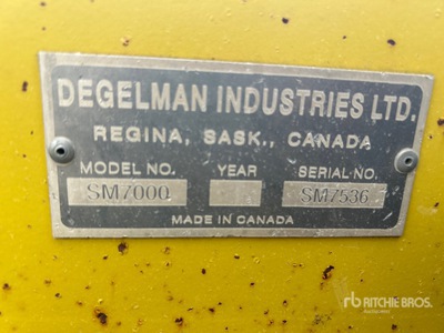 2016 Degelman SM 7000 70 ft Heavy Herses