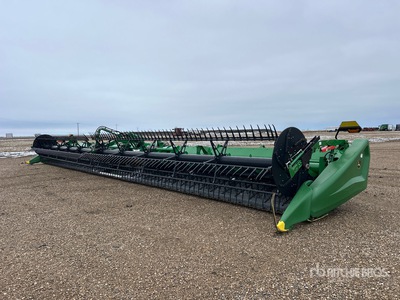 2021 John Deere HD50F 50 ft Hinged Draper Fingered Upper Cross Auger Combine Header