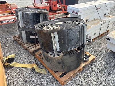 Quantity of (2) Pallets of Intertek MHD-36D-C مروحة