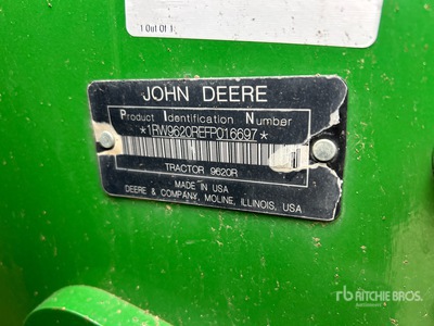 2015 John Deere 9620R Ciągnik przegubowy