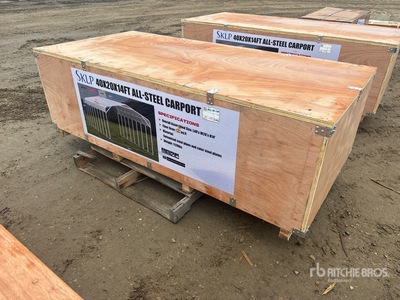 2026 SKLP SK-SC40 20 ft x 40 ft All-Steel Marquesina (Unused)