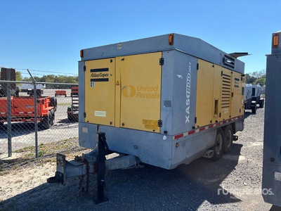 2015 Atlas Copco XAS1800 125 cfm Mobile Air Compressor