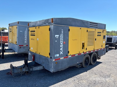 2015 Atlas Copco XAS1800 175 cfm Mobile Air Compressor