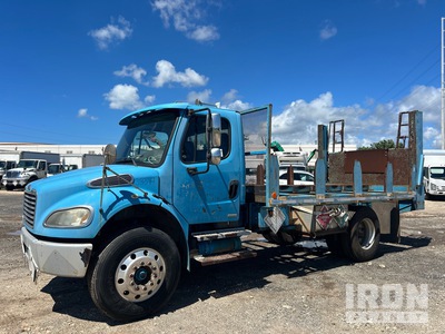 2009 Freightliner M2 106 4x2 Cylinder Pallet Flatbed Truck