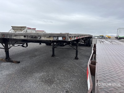 2007 Reinke 48 ft T/A Flatbed Trailer