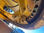 Chassis with Tiras de desgaste circular