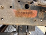 General Appearance with Frame Stamp Serial Number/VIN Photo