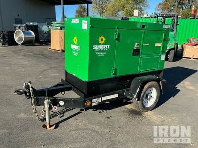 2016 Multiquip DCA-25SSIU4F 20 kW Mobile Generator Set