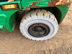 Chassis Lift with Left Rear Tire