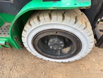 Chassis Lift with Right Front Tire