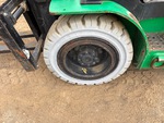 Chassis Lift with Left Front Tire